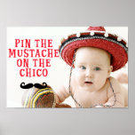 Pin The Mustache On The Chico Poster at Zazzle