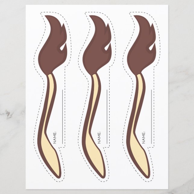 Pin the Tail on the Giraffe - TAILS (8.5x11) (Front)