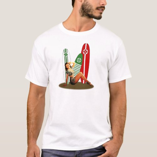 Pin_up Basque France T_Shirt