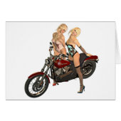 Pin-up biker girls (Front Horizontal)