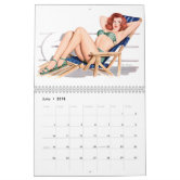 25/54 - Calendrier Pin Up 2014