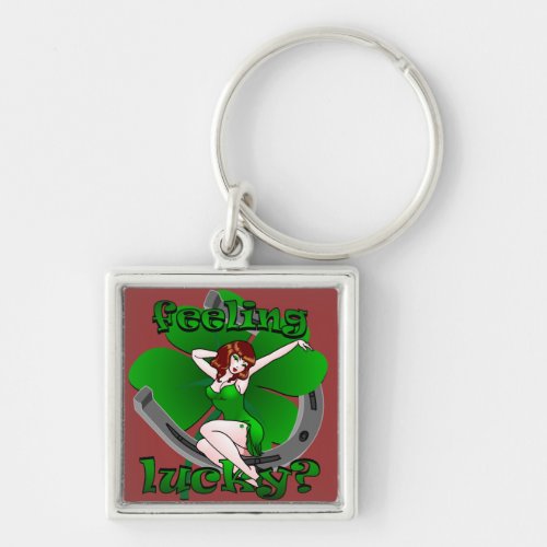 Pin Up Girl Keychain Lucky Pin_up Gifts