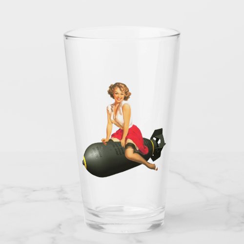 Pin Up Girl   _ Pint Glass