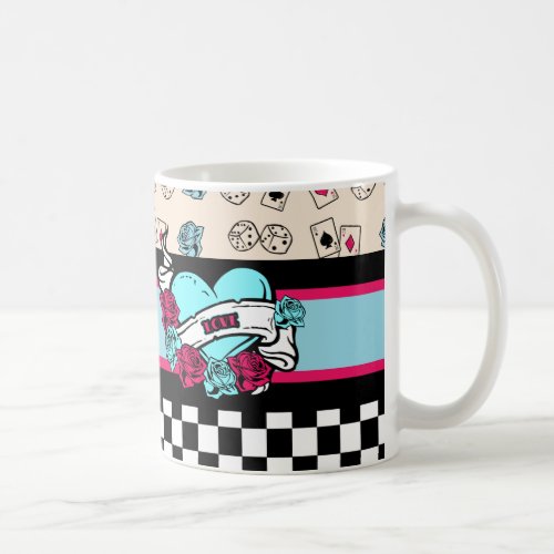 Pin_up Girl Rock_A_Billy Coffee Mug