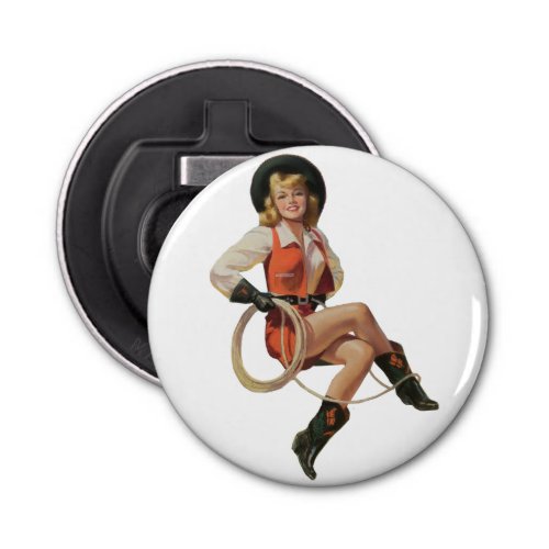  Pin Up Girl Vintage Art _ Bottle Opener