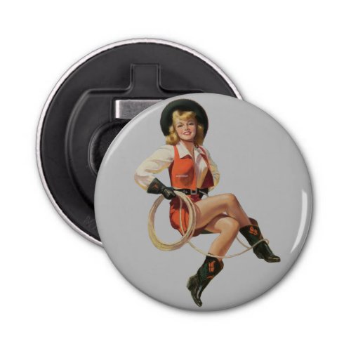  Pin Up Girl Vintage Art _ Bottle Opener