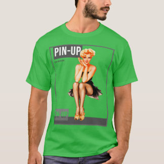 Pin up Girl Vintage Pinup Magazine 28 T-Shirt