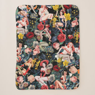 Pin-up III Sherpa Blanket
