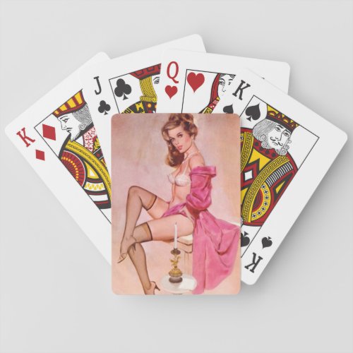 Pin Up Mistress Playing Cards