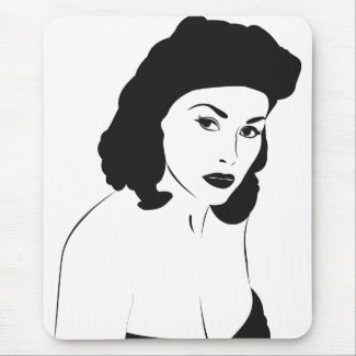 Pin UP Mouse Pad