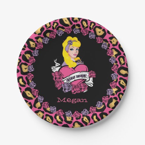 Pin_up Rock_A_Billy Paper Plates