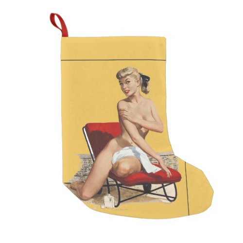 Pin_up Small Christmas Stocking