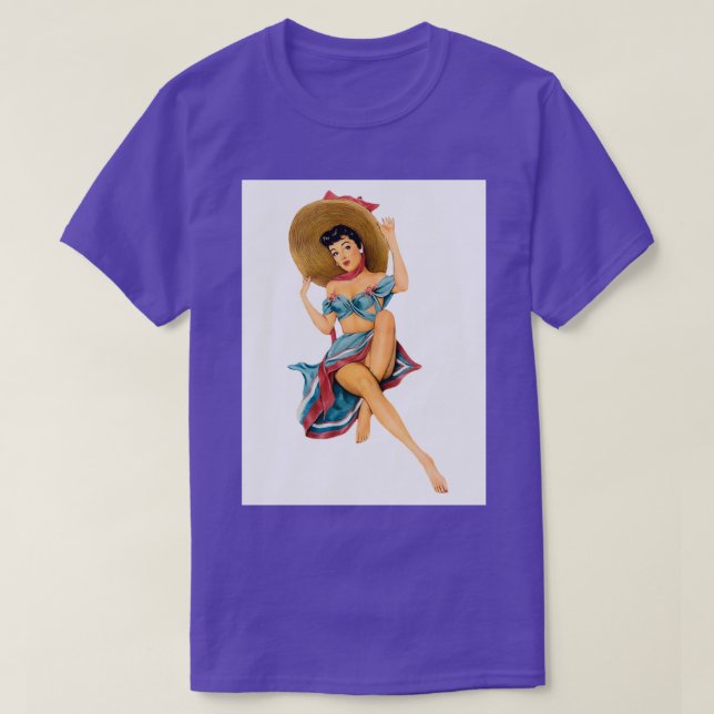 PIN UP V T-Shirt (Design Front)