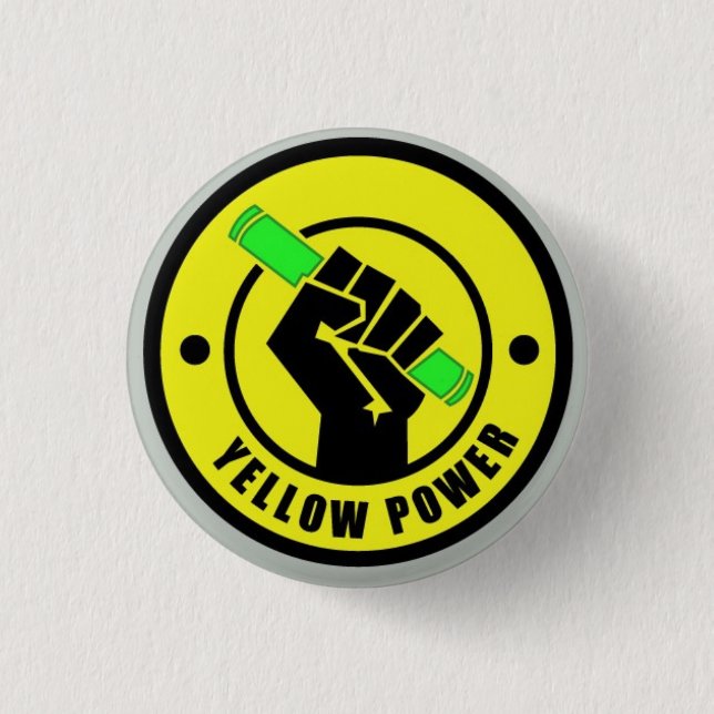 Pin Yellow Power (Front)
