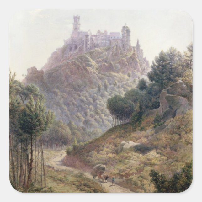 'Pina Cintra', Summer Home of the King of Portugal Square Sticker (Front)