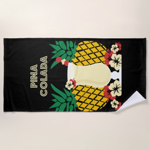 Pia Colada Cocktail Drink Gifts  Beach Towel