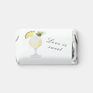 Pina Colada Cocktail Love is sweet Hershey's Miniatures