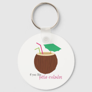 Pina Colada Keychain