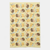 Hello Summer Pineapple Kitchen Towel Funny Kitchen Decor 