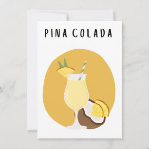 Pina Colada Poster Small Format