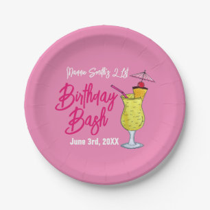 Piña Colada Puerto Rican Pineapple Cocktail Party Paper Plates