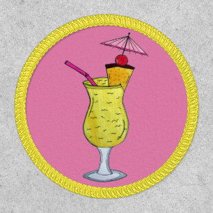 Pina Piña Colada Puerto Rican Pineapple Cocktail Patch