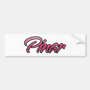 Pinar faded pink Aufkleber Sticker