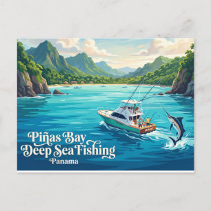 Piñas Bay, Panama Panama Postcard