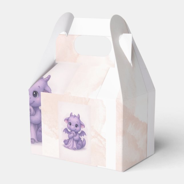 pinata de baby dinosaurio favor boxes (Front Side)