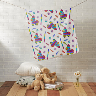 Pinata Fiesta Baby Blanket
