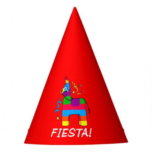 Pinata Fiesta Birthday Party Party Hat