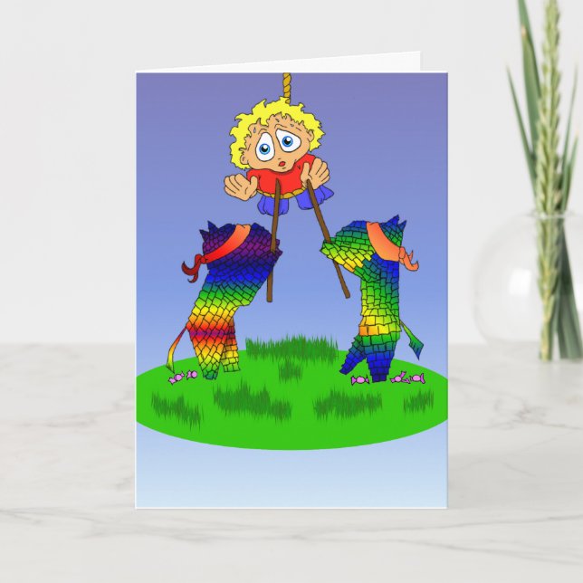 Pinata Party Card (Front)