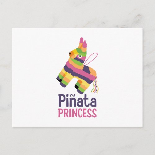 Pinata Princess Postcard