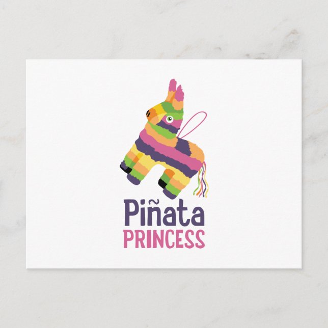 Pinata Princess Postcard (Front)