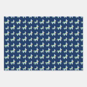 Pinatas Wrapping Paper Sheets