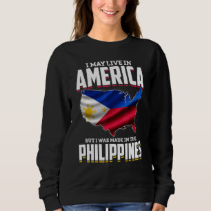 Pinay Pinoy American Filipino Heritage Usa Pride P Sweatshirt
