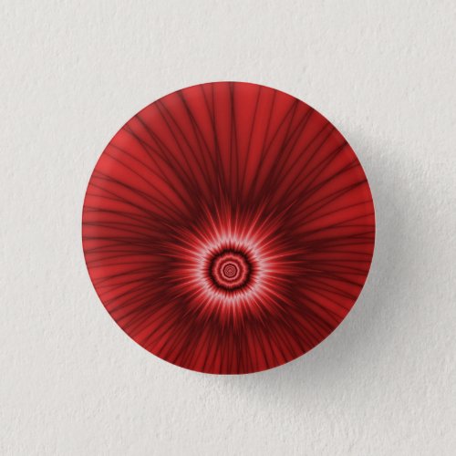 Pinback Button   Red Explosion