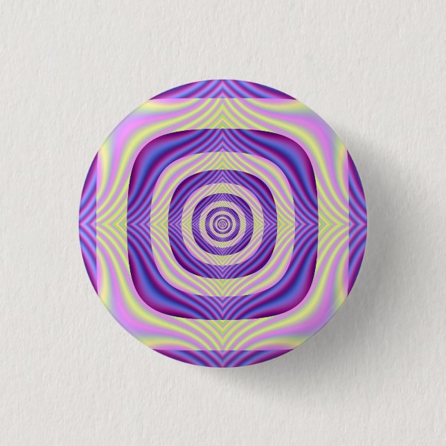 Pinback Square the Circle Button (Front)