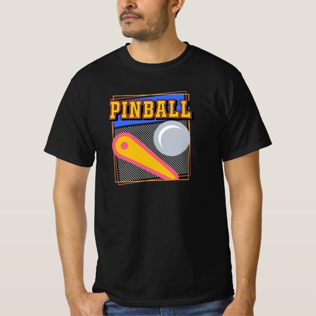 Pinball 80s T-Shirt (Front)