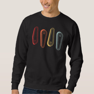 Pinball Arcade Game Retro Automatic Sweatshirt