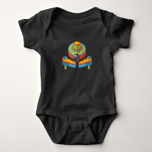 Pinball Arcade Retro Baby Bodysuit