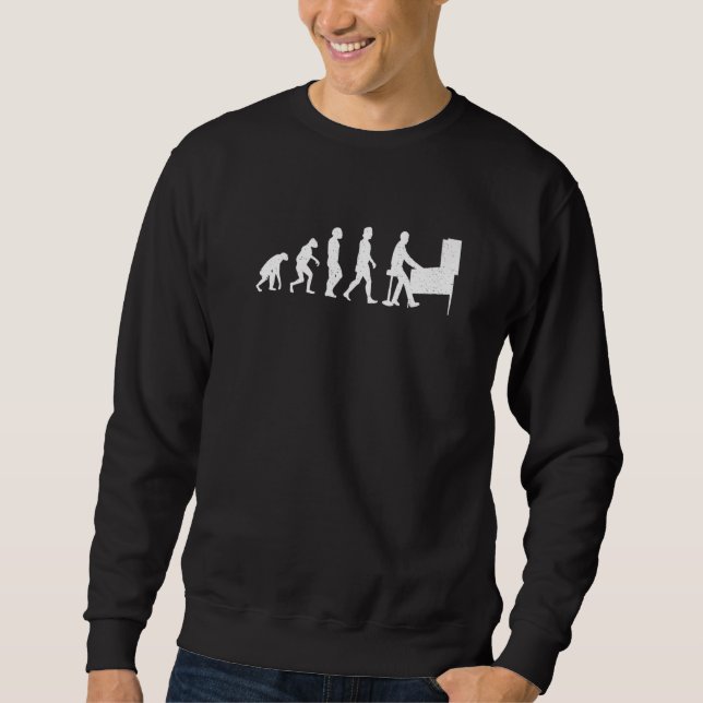 Pinball Flipping Evolution Sweatshirt (Front)