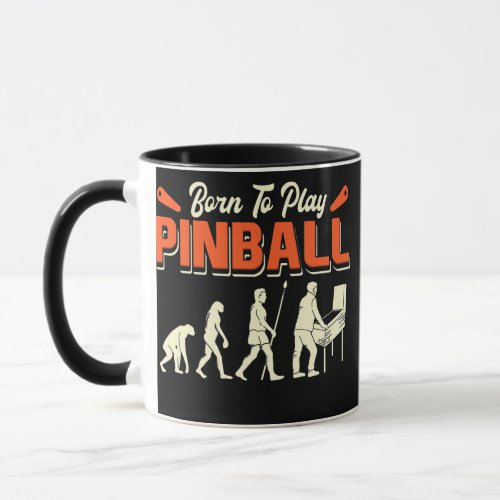 Pinball Game Pinball Player Design  Mug