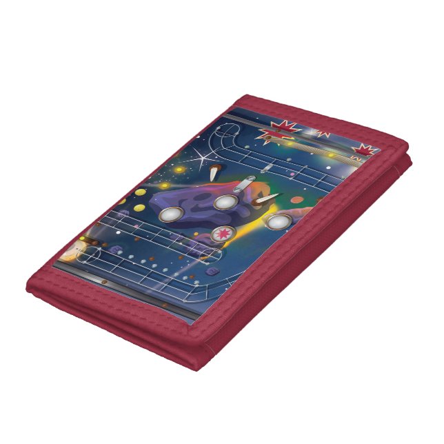 Pinball game trifold wallet (Bottom)