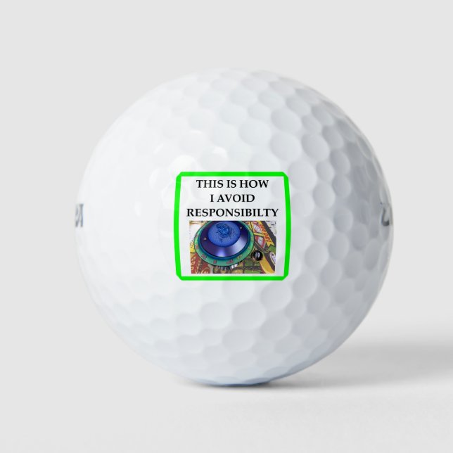 PINBALL GOLF BALLS (Front)