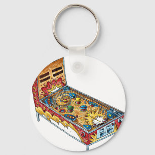 Pinball Keychain