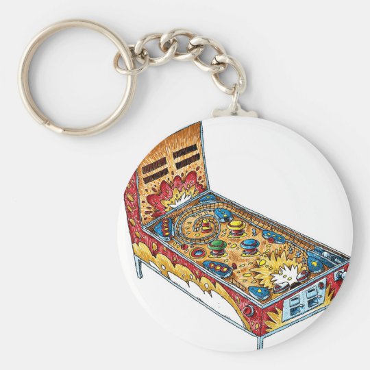 Pinball Keychain