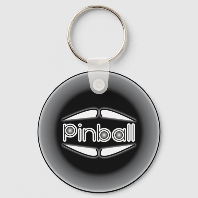 Pinball Kickout Keychain (Front)