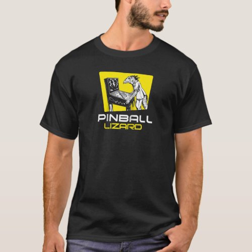 Pinball Lizard _ Retro Vintage Multiball Pinball A T_Shirt