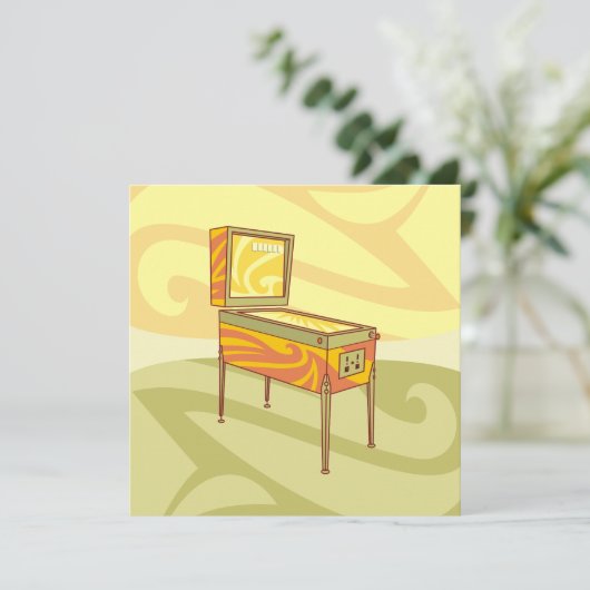 Pinball machine (Standing Front)